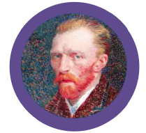 Vincent Van Gogh Headshot